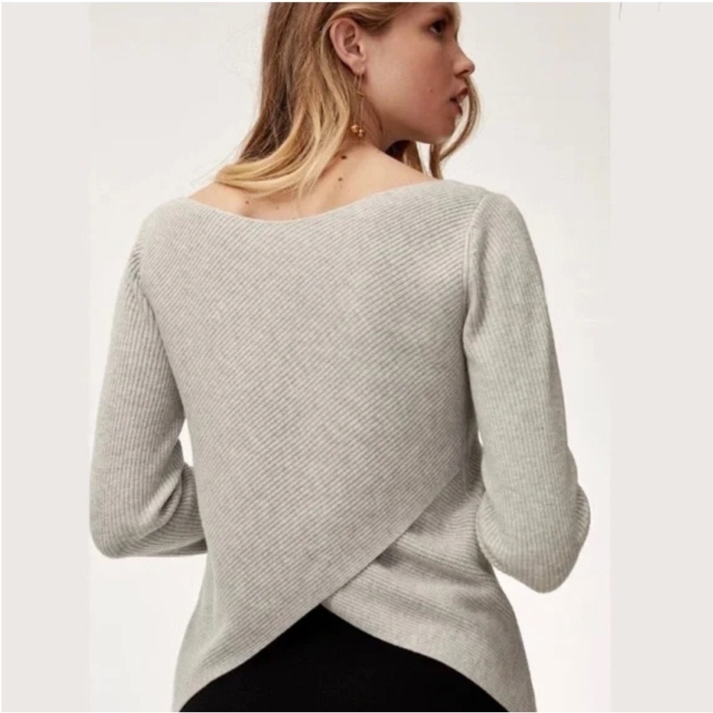 ✨HOST PICK✨BABATON | Linen & wool Kitano sweater - Picture 3 of 9